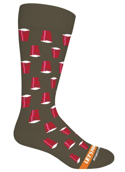 Brown Dog Novelty Socks